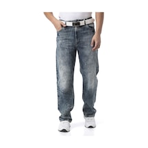 Cd903 Men S Wide Leg Relaxed Fit Trousers Blue