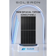 750w Bıfacıal Topcon Güneş Paneli