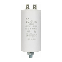 25 Μf Kapasitör 450 Vac Beyaz