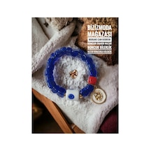 Murano Cam Bodrum Boncuk Charm Nazar Boncuk Bileklik Nazar Boncuklu Bileklik Lacivert 64756434