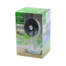 Kiwi Kfan-7618 Usb Şarjlı 5 İnç - 13.4cm Masa Üstü Vantilatör 3 Kademe Hız 5 Pls.kanat Ayarlı Yükseklik:20-28cm 5256