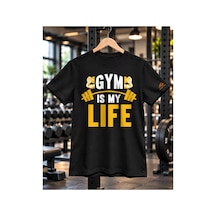 Segungear Gymlife Erkek Regular Fit Baskılı Spor Tişört Siyah - 931635364 Siyah