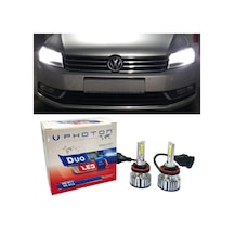 Vw Passat B7 Led Xenon Kısa Far Ampulü H7 Duo Yeni Seri Beyaz