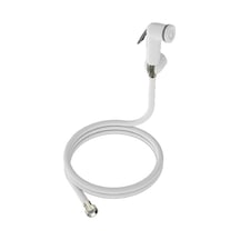 İz Yapı Taharetmatik Şaddaf Takımı Plastik Taharatmatik Seti Beyaz