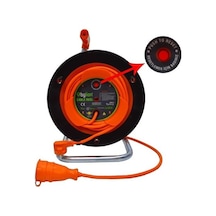 Bylion 50 Metre Makaralı Seyyar Uzatma kablosu Bahçe Tipi 3x1.5mm - PMG-52315-F