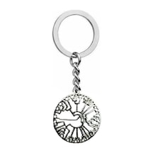 Filogenetik Ağaç Figürlü Anahtarlık Zamak Metal Bilim Ve Doğa Temalı Unisex Aksesuar