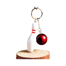 Schulzz Keysport Ultra Realistik Bowling Metal Anahtarlık