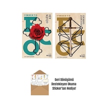 Umberto Eco / Gülün Adı - Foucault Sarkacı / 2 Kitap Set + Okuma Sticker'ları