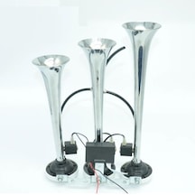Havalı Dali Dali Korna 24 Volt 3 Borulu Krom 110-135Db (534847342)