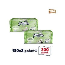 150'li X 2 Organik Bambu Özlü Yumuşak Dokulu Çek Al Mendil