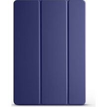 Lenovo Tab P12 2023 Tb370fu-tb370xu Uyumlu Smart Cover Standlı 1-1 Tablet Kılıfı - Lacivert - T30550