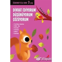 Dikkat Ediyorum Düşünüyorum Çözüyorum 3 Yaş - Erdem Çocuk Yayınla