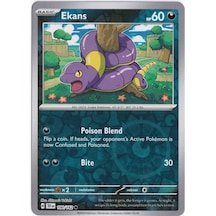 Ekans Reverse Holo 100/162 - Temporal Forces - Pokemon Kartı Mint