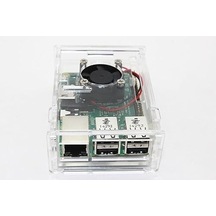 Raspberry Pi Şeffaf Acrylic  Kutu