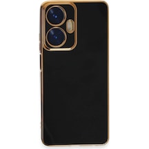 Realme C55 Kılıf Volet Silikon - Siyah Diğer
