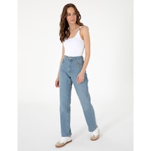 Pierre Cardin Kadın Mavi Pantolon Jean 50301277-vr036 Mavi