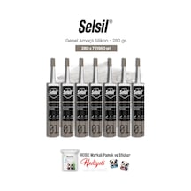 Selsil Genel Amaçlı Silikon 7 Al 6 Öde 280 Gr Ve Rosie Pamuk