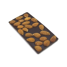 Dark Drown Bademli Bitter Tablet Çikolata 100 Gr (%54 Bitter)