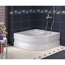 Shower 80X80 Cellesse Oval Mini Küvet Shower 80X80 Cellesse Oval Mini Küvet