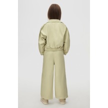 Nk Kids Kız Çocuk Lint Ceket 38518 Yeşil