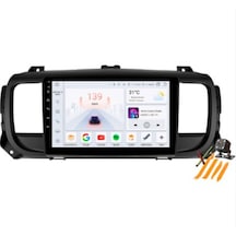 Foxus Citroen Jumpy 2016 64gb Hafıza Android Dokunmatik Ekran Oto Teyp - Carplay Wifi Gps Bluetooth Kamera Destekli Oem