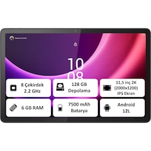 Lenovo Tab P11 2ND Gen ZABF0302TR 6 GB 128 GB 11.5" 2K Tablet Lenovo Tab P11 2ND Gen ZABF0302TR 6 GB 128 GB 11.5" 2K Tablet