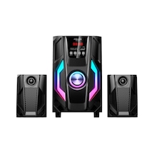 Mikado MD-415BT 2+1 20 W Multimedya FM/BT/SD/USB Speaker Hoparlör Siyah