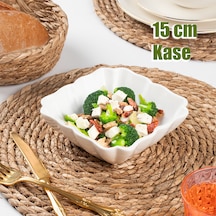 Porsima 1749n Porselen Kase Desenli Derin Salata Kase 15cm
