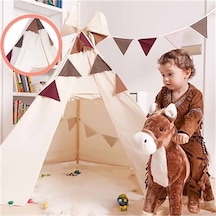Kiddy's Teepee Süs Bayrakları - Toprak Tonları