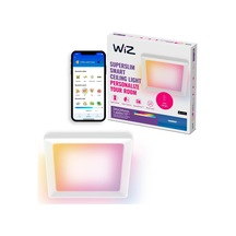 Wiz Beyaz Akıllı Sıva Üstü Rgb Kare Panel Tavan Armatürü 12w Renkli