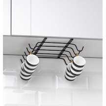 Okyanus Home Siyah Askılı Fincanlık