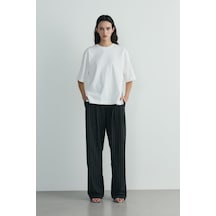 Suud Collection Ekru Nox Oversize Tişört