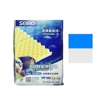Sobo Mavi Sünger - Beyaz Keçe 45 30 2cm