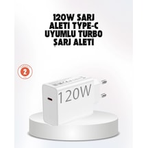 Mey İthalat 120w Güçlü Hızlı Şarj Adaptörü Ve Type-c Kablo Seti Güvenli Şarj Teknolojisi