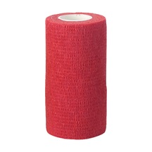 Yapışkanlı Bandaj 10 cm x 4.5 M - Kırmızı