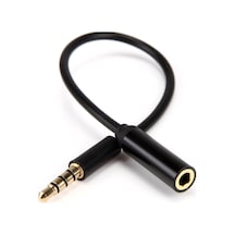 Aux Kablo - Trrs - Erkek - Dişi - 20 Cm - 180 Derece