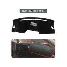 Hyundai İ20 2020+torpido Koruma Halısı Gri Kenar