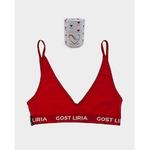 Gost Liria Crimson Bralet Kırmızı Kırmızı