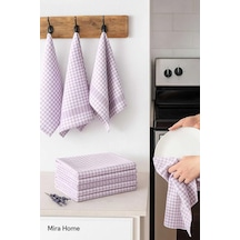 10 Lu Lüks Bulaşık Kurulama Bezi Ve Mutfak Peçetesi 50x70 Cm Daily Lila Çok Renkli