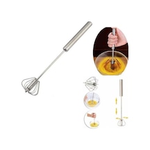 Metal Mikser Çırpıcı 30 Cm Karıştırıcı Bas Çek Çırp Mor Karışık