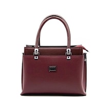 Silver Polo Sp826 Kadın El Çantası Düz Bordo-bordo Silver Polo Sp826 Kadın El Çantası Düz Bordo-bordo