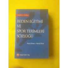Beden Eğitimi ve Spor Terimleri Sözlüğü İng-Türk