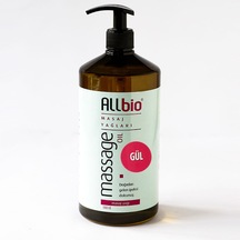 Allbio Masaj Yağı Gül 1 L