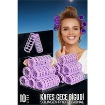 Kafes Gece Bigudisi 2.5 Cm 10 Adet Solingen Professional Çok Renkli