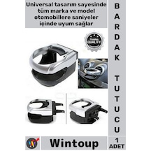 Bardaktutucu Araç İçi İçecek Ayarlanabilr Havalandırma Universal Ergonomik Sağlam Oto Bardak Tutucu