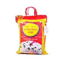 Zarrin Mehr 1121 Uzun Taneli Basmati Kokulu Pirinç 5 KG