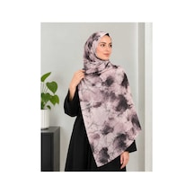 Ardün Hijab Desenli Bambu Kraş Şal Tok Duran Kadın Şal Bej - 938101579 Bej