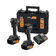 Dewalt Dck2224mp2t-qw Xr 18v Kömürsüz Akülü Kombo Set Çift Akülü