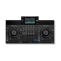 Denon Sc Live 4 4-deck Standalone Dj Kontrolcü, 7" Dokunmatik Ekran, Dahili Hoparlörler Ve Wı-fı Bağlant
