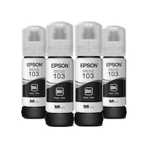 Epson 103 EcoTank  L3266 Uyumlu Dörtlü Siyah Ink Bottle
